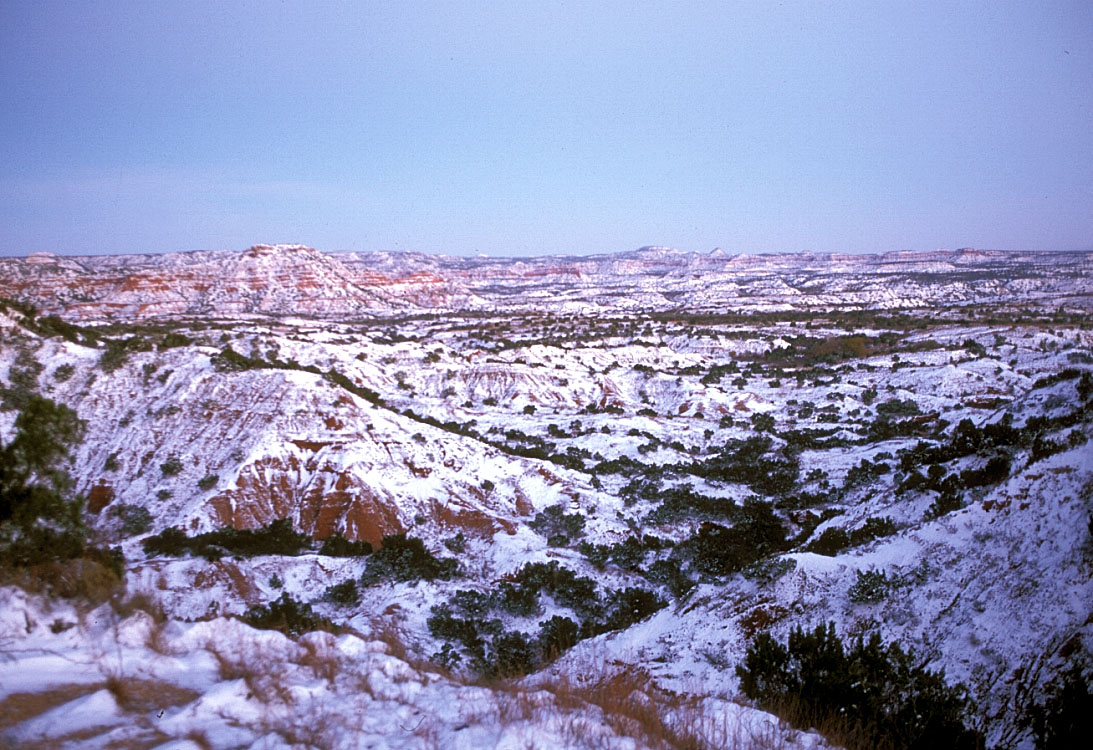 Caprock Canyon in Winter