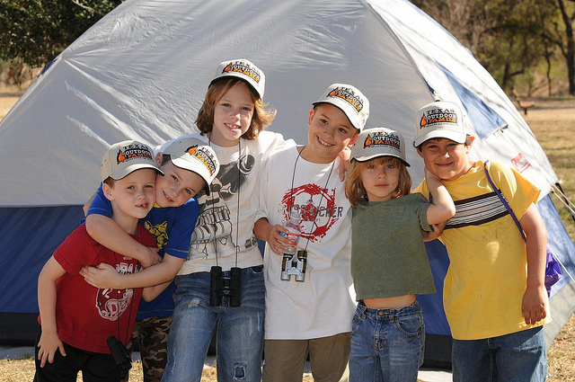 Children enjoying the outdoors