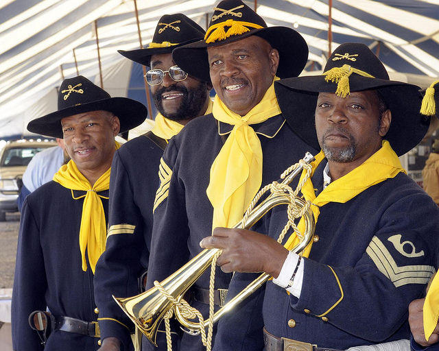 Buffalo Soldier Reenactors