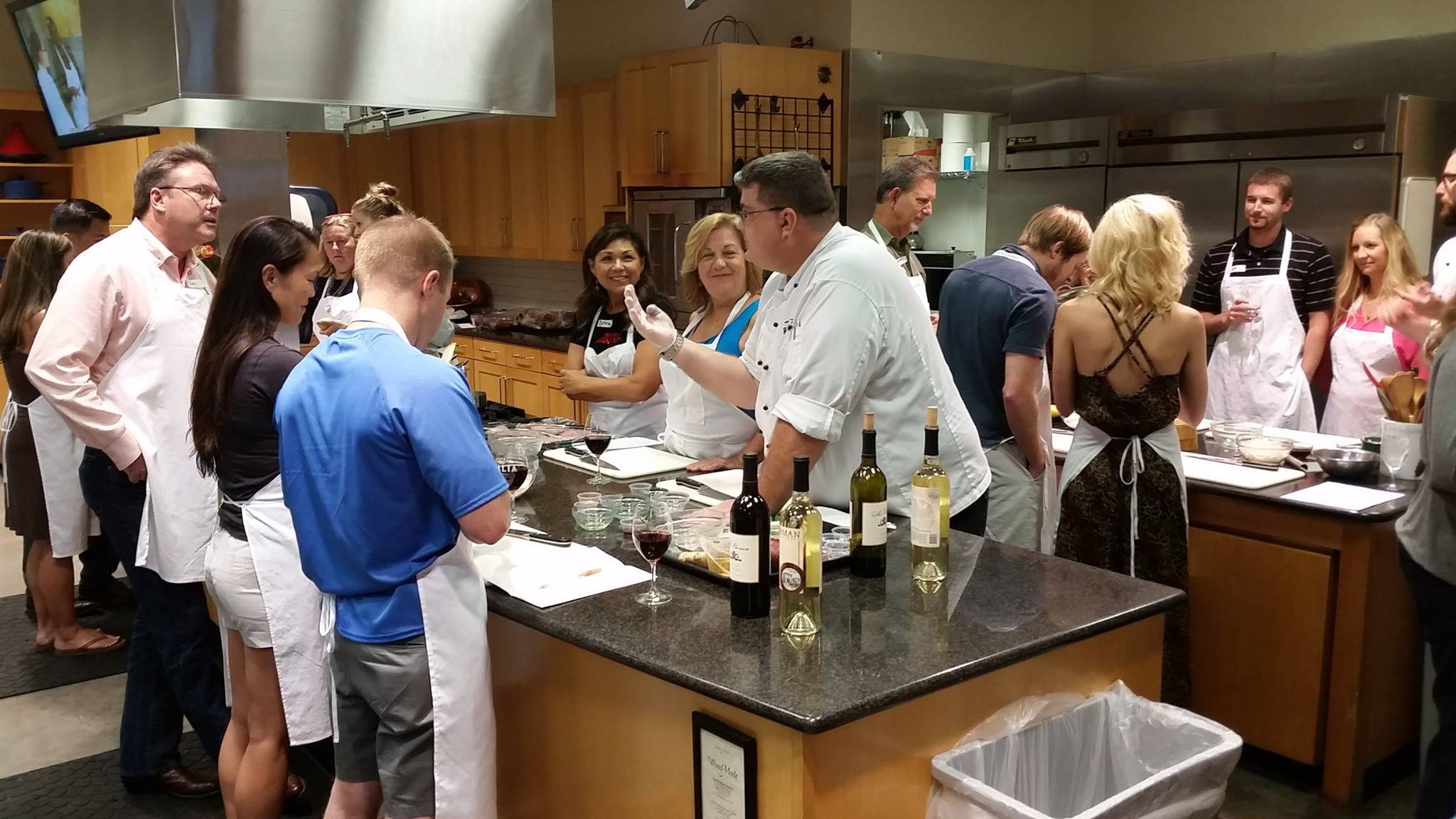 Learning to cook wild game and fish at Central Market Cooking Schools