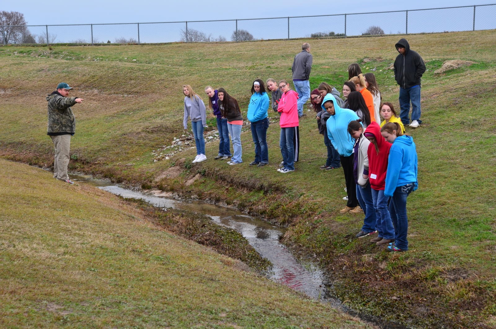 Learning about Texas water.